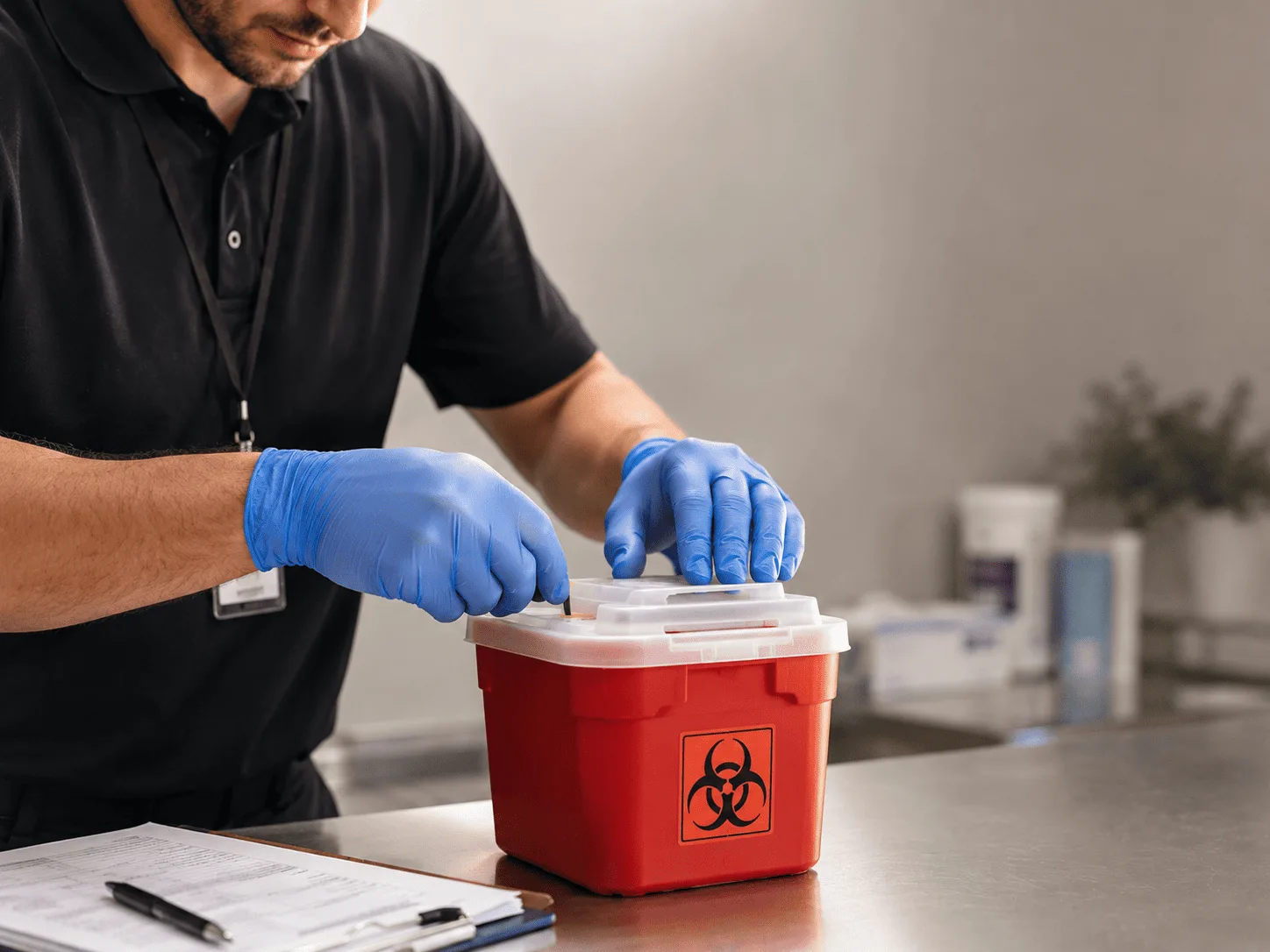 Why choose Sharps Waste Disposal in Columbus City, IA
